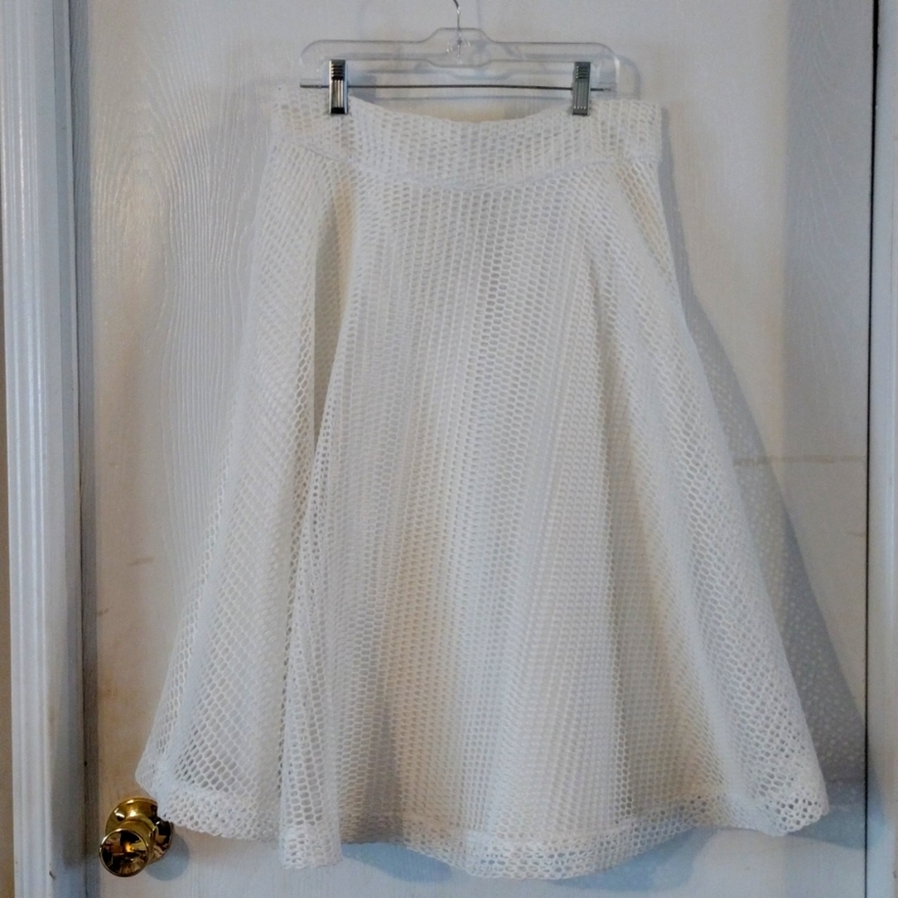 Miss Finch mesh lined skirt